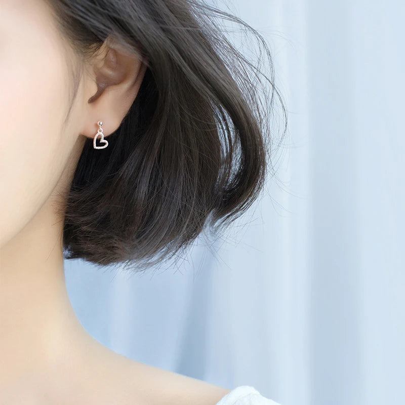 925 Silver Vintage Drop Earrings Swing Charm Jewelry