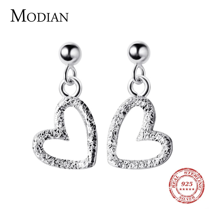 925 Silver Vintage Drop Earrings Swing Charm Jewelry