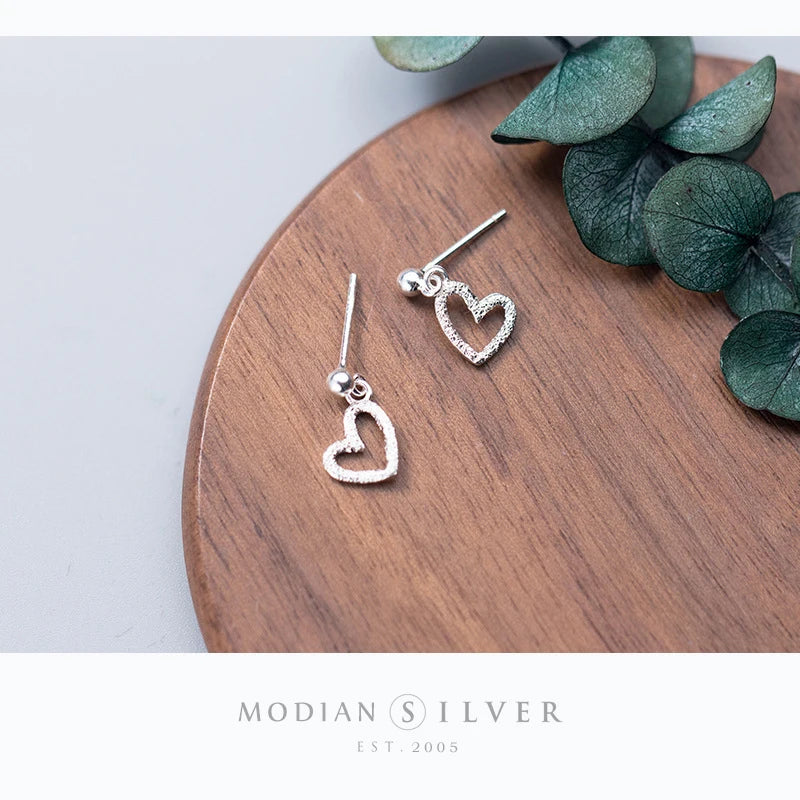 925 Silver Vintage Drop Earrings Swing Charm Jewelry