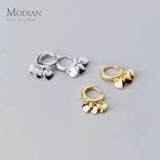 925 Silver Love Hearts Hoop Earrings for Women Anti-Allergy Jewelry