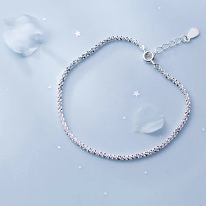 925 Sterling Silver Female Bracelet Classic Charm Jewelry