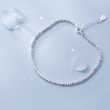 925 Sterling Silver Female Bracelet Classic Charm Jewelry