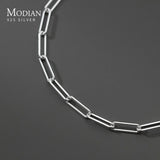 925 Silver Hollow Bracelet Chain Fine Jewelry Gift
