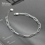 925 Silver Hollow Bracelet Chain Fine Jewelry Gift