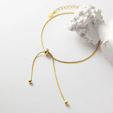 925 Sterling Silver Snake Link Chain Bracelet for Women