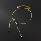925 Sterling Silver Snake Link Chain Bracelet for Women