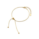 925 Sterling Silver Snake Link Chain Bracelet for Women