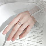 Irregular Branches Ring 925 Sterling Silver Adjustable Size