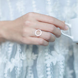 Sterling Silver 925 Ring for Women Open Adjustable Finger Ring Fine Jewelry