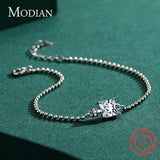 Clear CZ Bracelets 925 Sterling Silver Chain Bracelet for Wedding