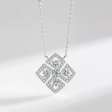 5A CZ 925 Silver Pendant Necklace for Women