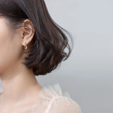 CZ Tassel Drop Earrings 925 Silver Wedding Jewelry