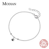 925 Sterling Silver Japanese Style Anklet for Women