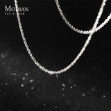Adjustable Necklace 925 Sterling Silver Jewelry Mode Accessories