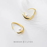 Water Drop Earrings 925 Sterling Silver Dangle Fine Jewelry