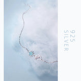 Cloud Crystal Sun Bracelet 925 Sterling Silver Gift for Women