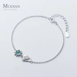 Cloud Crystal Sun Bracelet 925 Sterling Silver Gift for Women