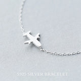 925 Silver Aircraft Bracelet for Women - Anniversary Party Jewelry Gift