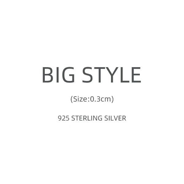 Sterling Silver Number Stud Earring Anti-allergy