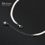 Sterling Silver Snake Anklet Bracelet for Women
