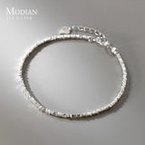 925 Silver Geometric Women's Bracelet