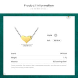 925 Sterling Silver Heart Pendant Love Necklace for Women