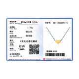 925 Sterling Silver Heart Pendant Love Necklace for Women