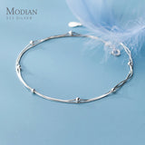 Double Layer Snake Chain Anklet w/ Heart Clasp