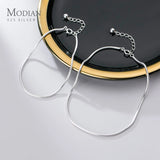 925 Silver Snake Chain Bracelet Anklet for Women