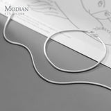 925 Silver Snake Chain Bracelet Anklet for Women
