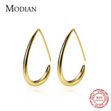 Sterling Silver Oval Drop Earring for Women - Fine Jewelry