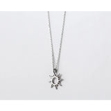925 Silver Sun God Necklace for Women
