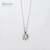 925 Silver Sun God Necklace for Women