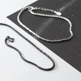 Sterling Silver Starlight Chain Bracelet for Women
