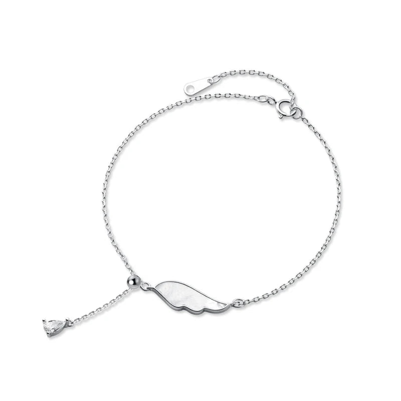 925 Silver Link Chain Bracelet for Women Girl