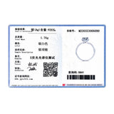 925 Silver Clear CZ Wedding Rings Platinum Plated