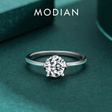 925 Silver Clear CZ Wedding Rings Platinum Plated