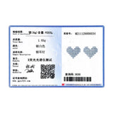 925 Silver Heart Stud Earrings Women Wedding Engagement Jewelry
