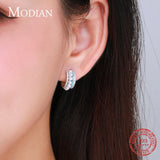 925 Sterling Silver Turquoise Ear Studs Pearl Charm Earrings