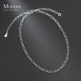 Minimalist 925 Sterling Silver Rock Charm Necklace