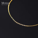 Minimalism 925 Sterling Silver Bracelet Chain for Women