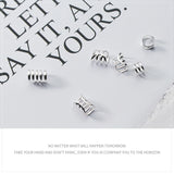 Minimalist 925 Sterling Silver Clip Earrings for Women Girls