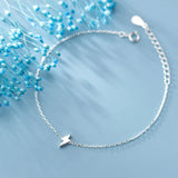 Minimalist Lightning Bracelet 925 Silver Chain Fine Jewelry