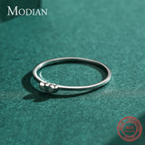 925 Sterling Silver Heart Finger Ring Romantic Love Statement Jewelry