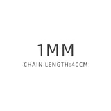 925 Silver Buckle Chain Braided Leather Necklace for Women