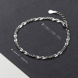 925 Sterling Silver Minimalist Twist Bracelet for Women