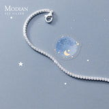 925 Silver Square CZ Bracelet Women Bangle Jewelry