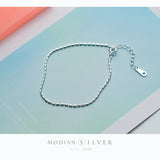 925 Silver Classic Lady Bracelet Chain Link