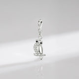 Sterling Silver Woodpecker Charms Bracelet for Women