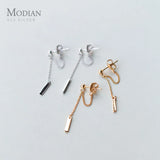 925 Sterling Silver Geometric Stud Earrings Tiny Jewelry For Women